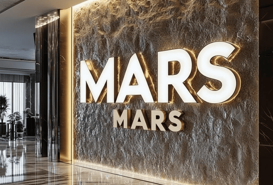 3d letter sign board
