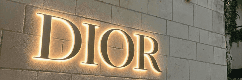 Back Light 3D Signage
