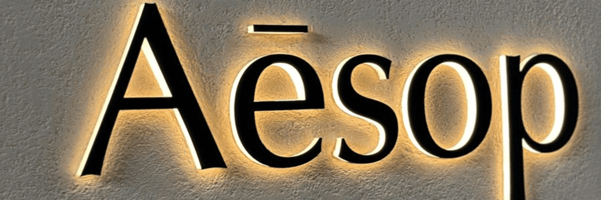 Back Light 3D Signage